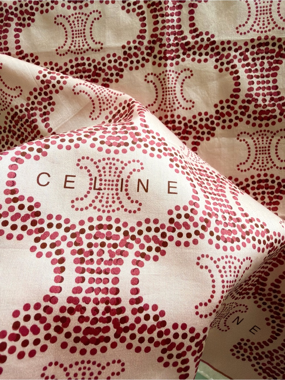 Celine Cotton Bandana/Neckerchief - Picture 4 of 4